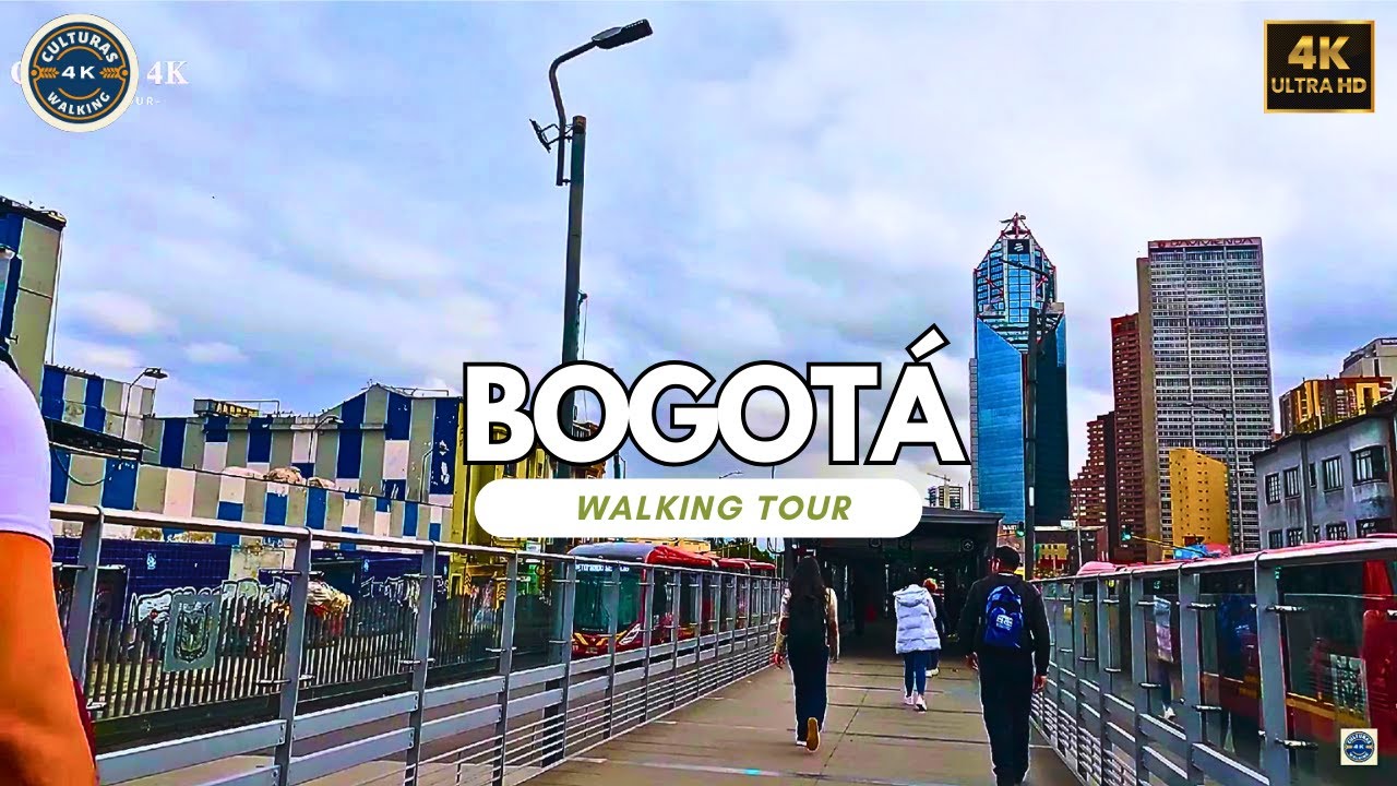 POV Walking Tour [ Estación Calle 22 Transmilenio ] BOGOTA/COLOMBIA Culturas 4K