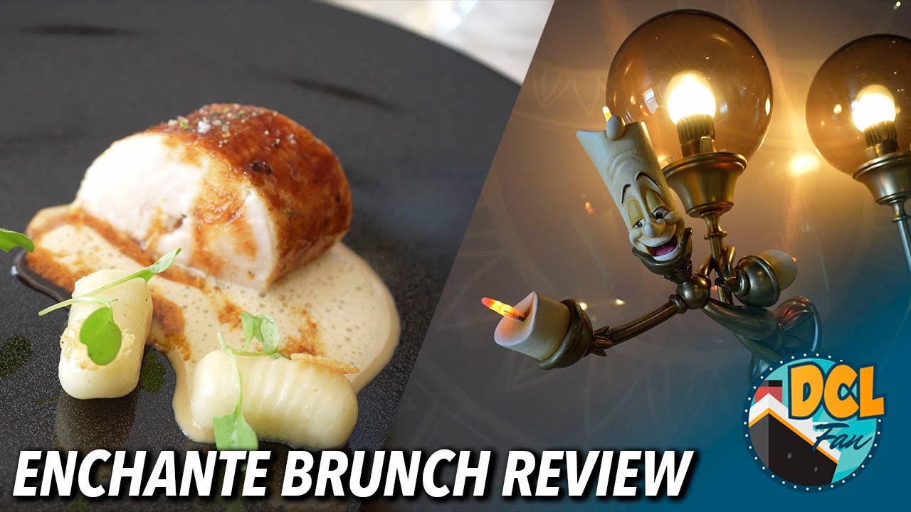 Enchanté Brunch Dining Review on the Disney Wish