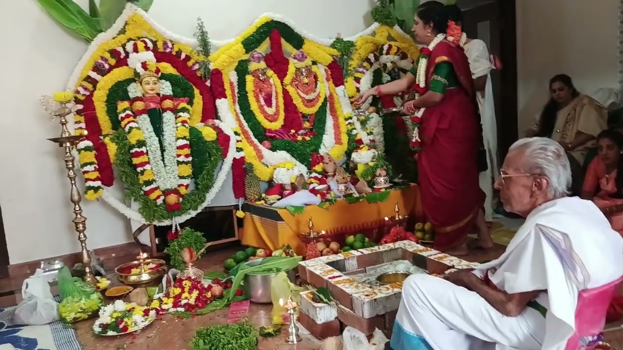 Marriage Anniversary Celebrations Pooja Vidhi On Sunday morning 08-02-2026