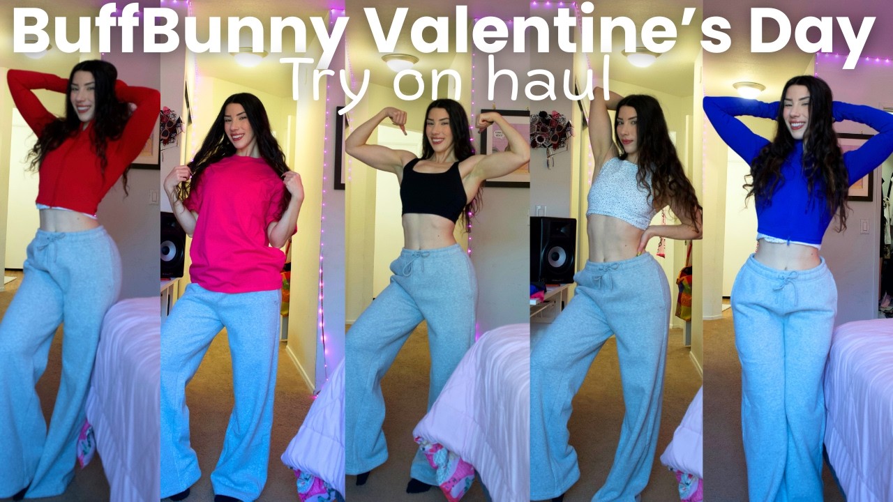 Представляем *незаменимые вещи ко Дню святого Валентина от BuffBunny* | Примерка 2026🩷 промокод 