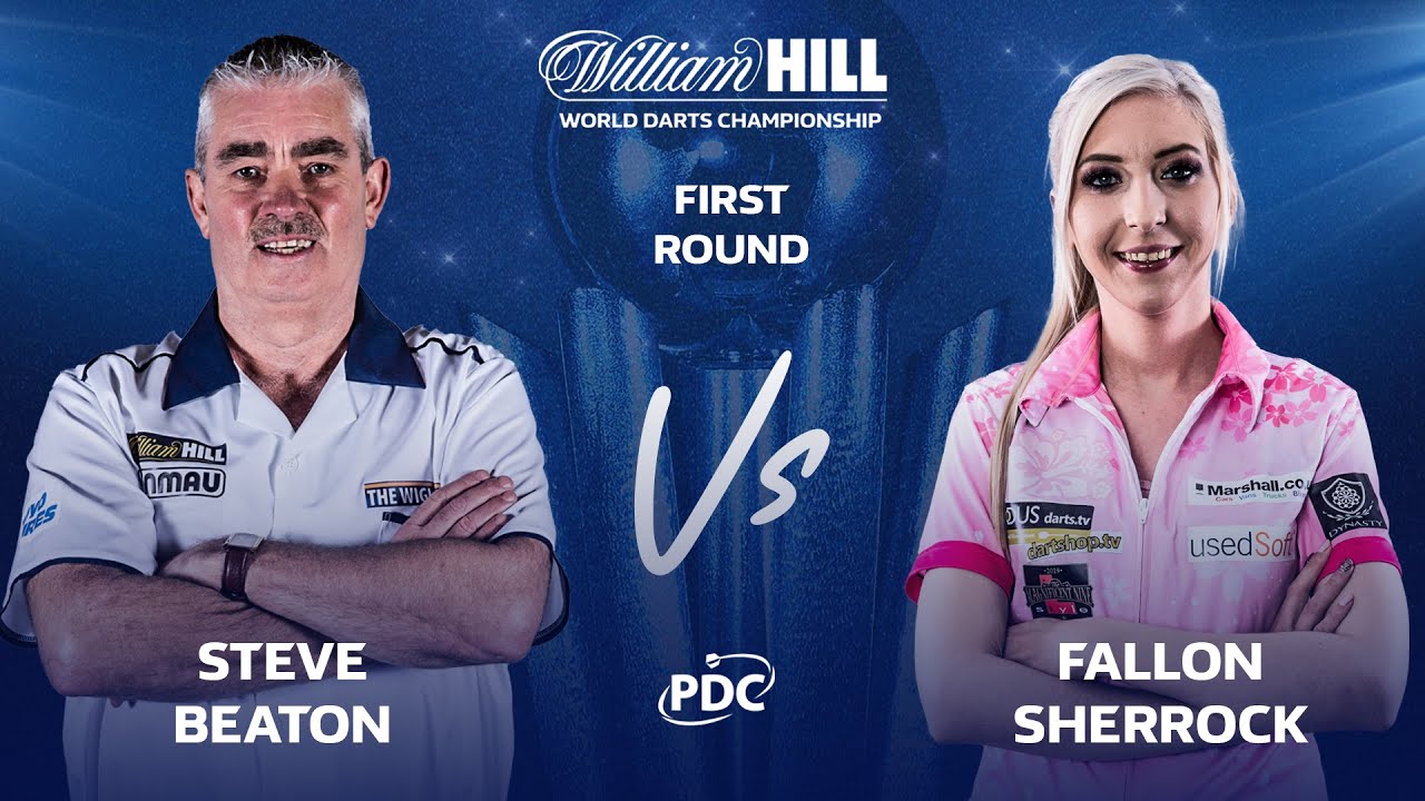 PDC World Darts Championship 2022 Round 1 Steve Beaton vs Fallon Sherrock 2021 12 19 HUN