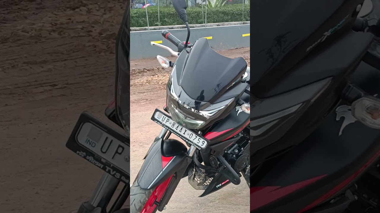 Apache 2v Bs7 Top model RTR 160cc matte Black Apache lover