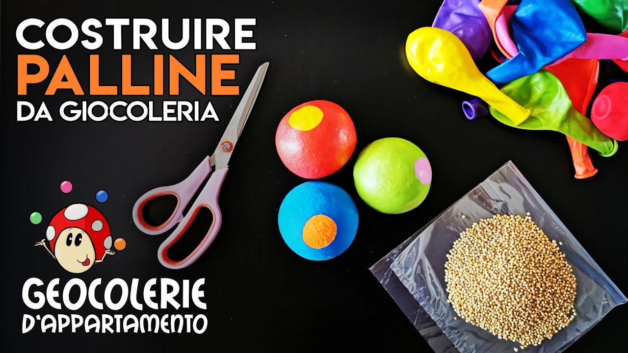 COME COSTRUIRE le PALLINE da GIOCOLERIA || Geocolerie d'appartamento