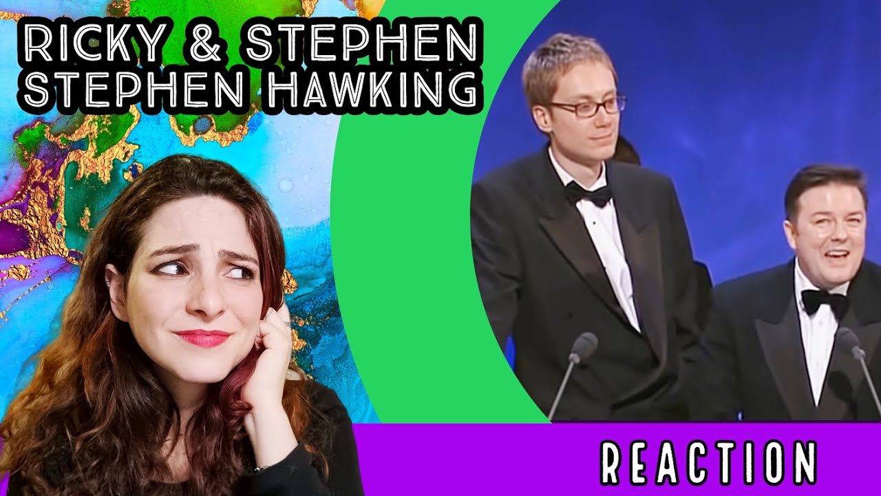 Ricky GERVAIS and Steven MERCHANT - Steven Hawking - REACTION!