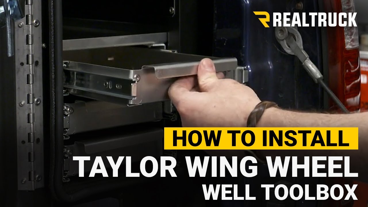 How to Install Taylor Wing Wheel Well Toolbox