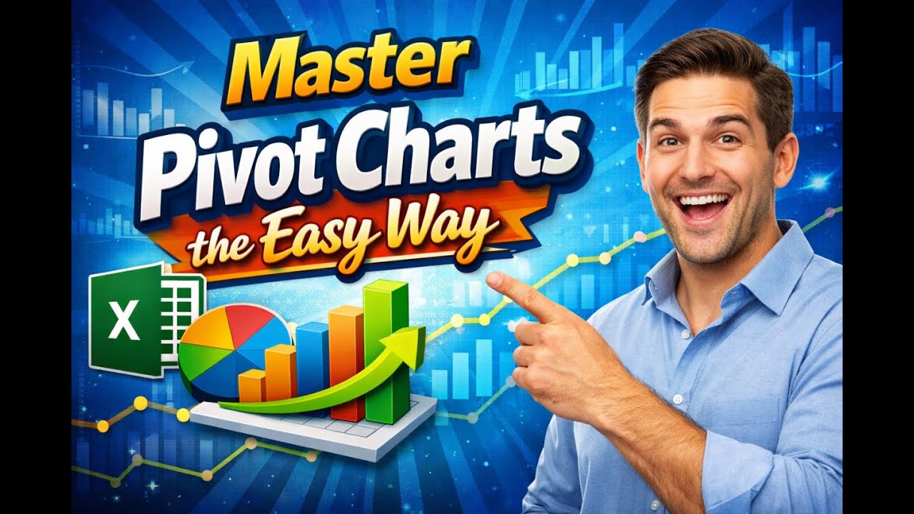 How to Create Pivot Charts Made Easy | Excel Tutorial for Beginners