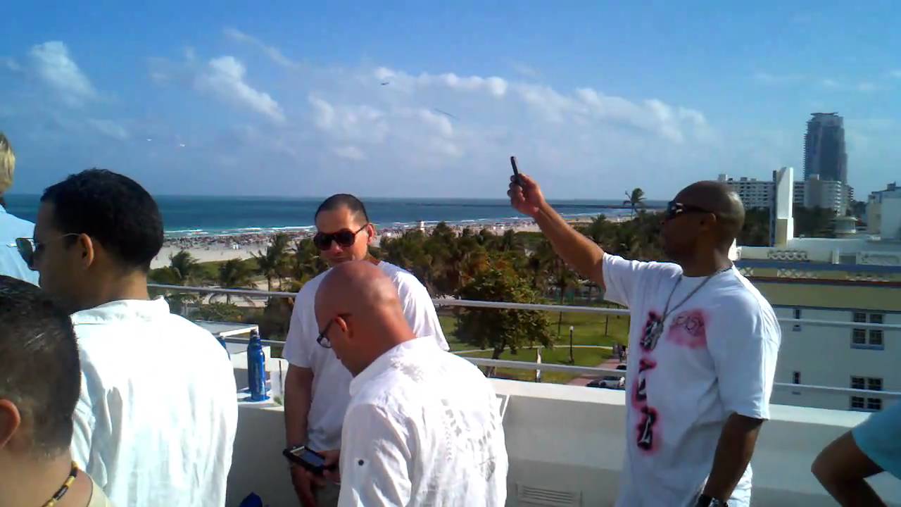 WMC 2011 Miami  - PolyRhythm C-Level ClevelanderRoof Top Party
