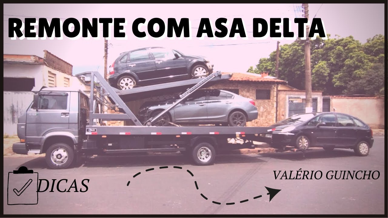 Caminhão no REMONTE NA PLATAFORMA deck e na asa Delta | Dicas - Como guinchar um veículo rebaixado.