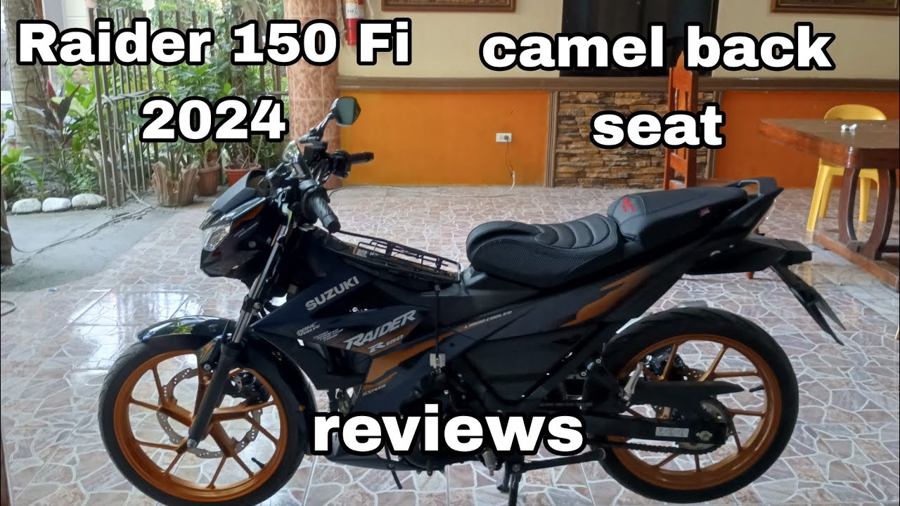 Raider 150 Fi| camel back seat (review)