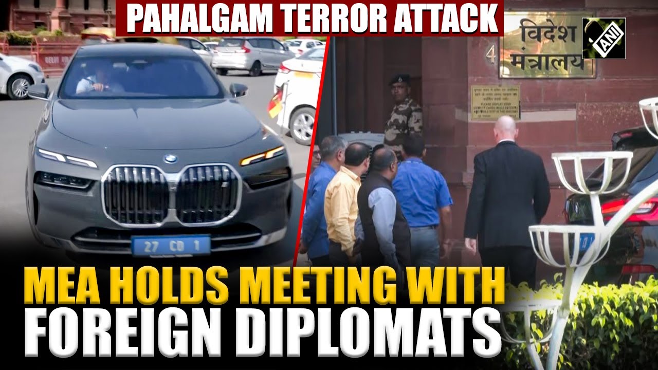 Modi Govt briefs foreign diplomats over Pahalgam Terror Attack with evidence of Pak involvement
