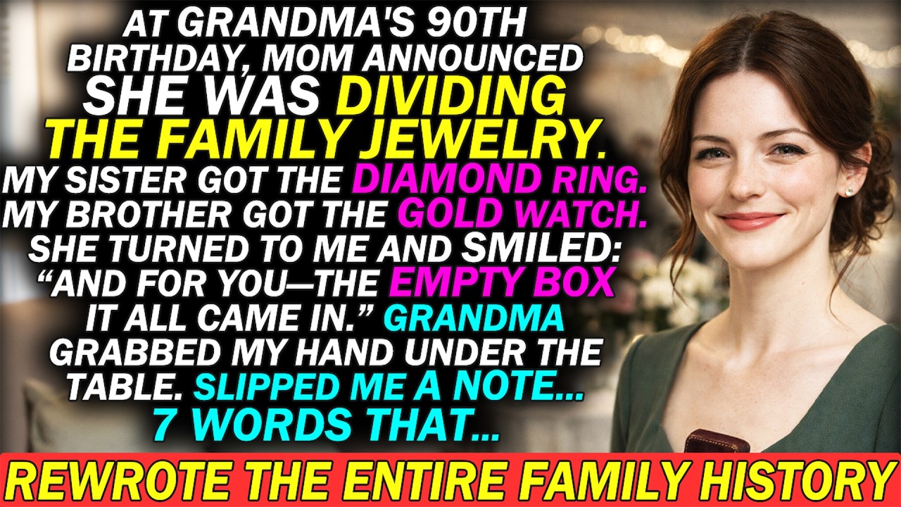 My Parents Gave Me an Empty Box at Grandma's Birthday &mdash; Grandma's Note Changed Everything