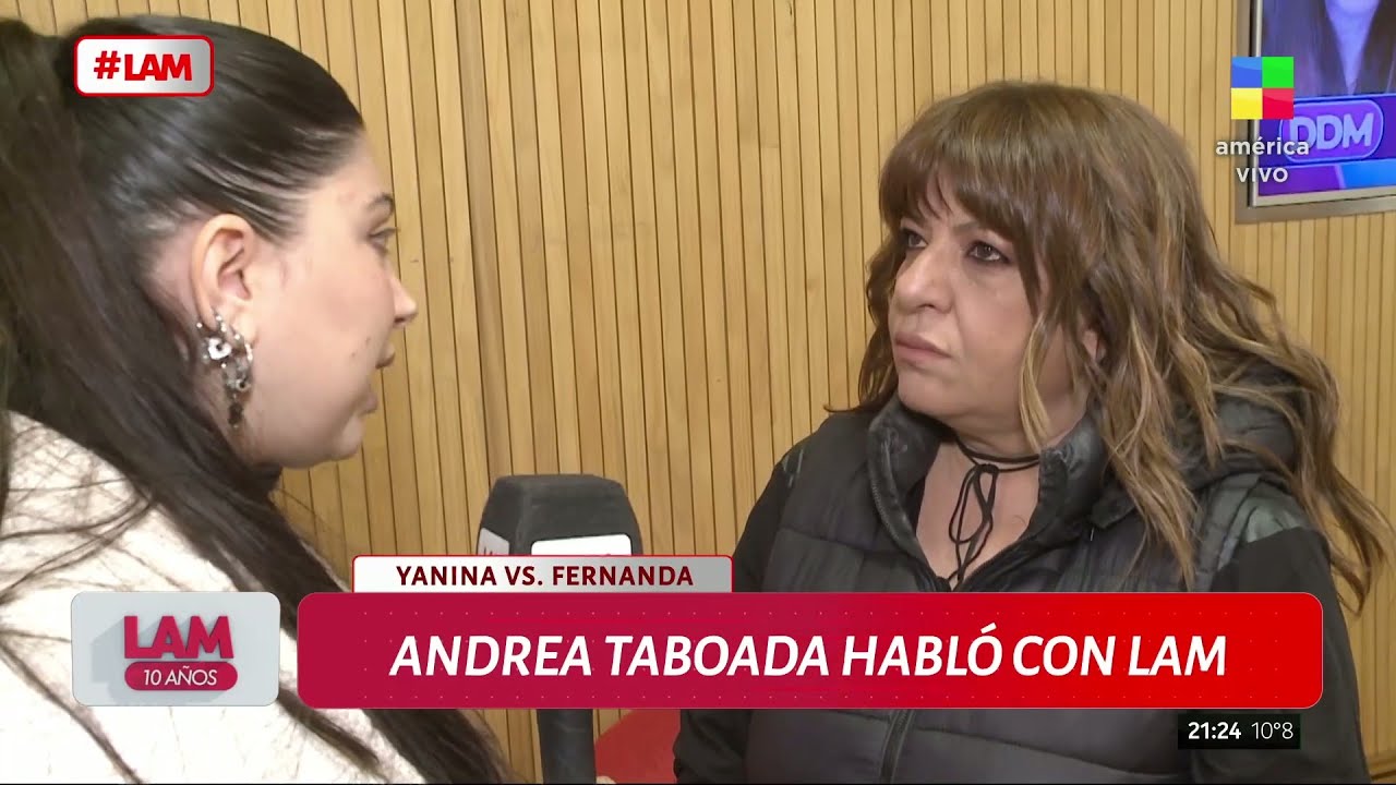 📢 ANDREA TABOADA Y SU MAL RECUERDO DE FERNANDA IGLESIAS: 
