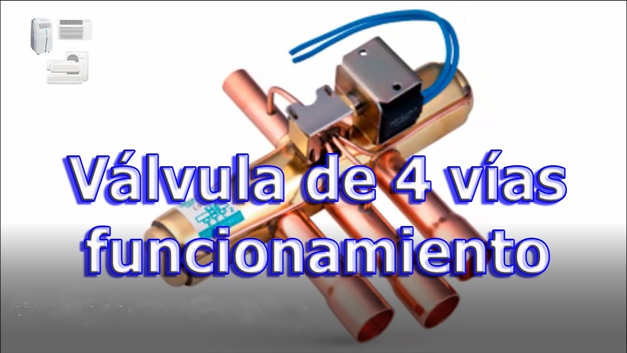 Válvula de 4 vías funcionamiento