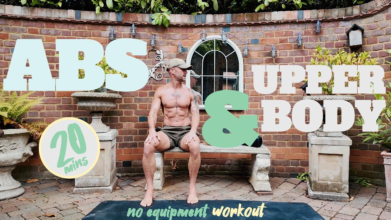 Abs & Upper Body WORKOUT | 20 Minutes | No Equipment | Follow Along Strong Chest, Back, Arms & Abs