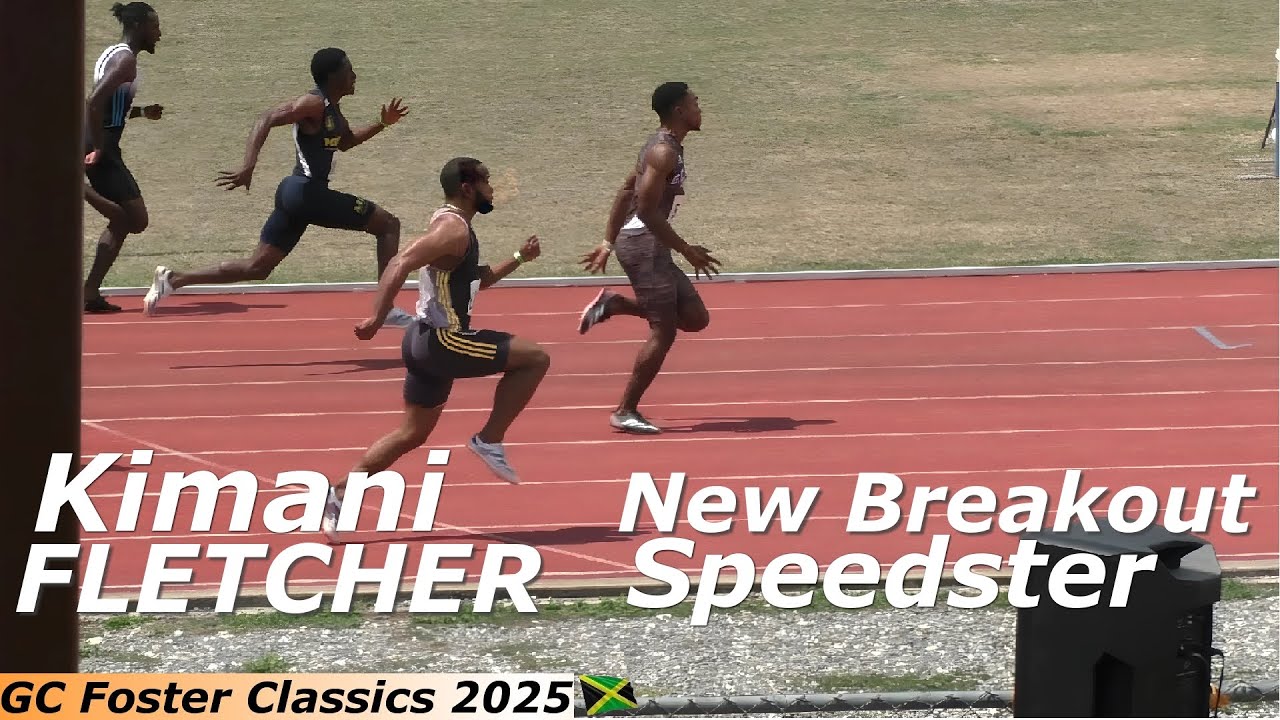 Kimani FLETCHER Is The New Speedster On The Block Making Waves | GC Foster Classics 2025