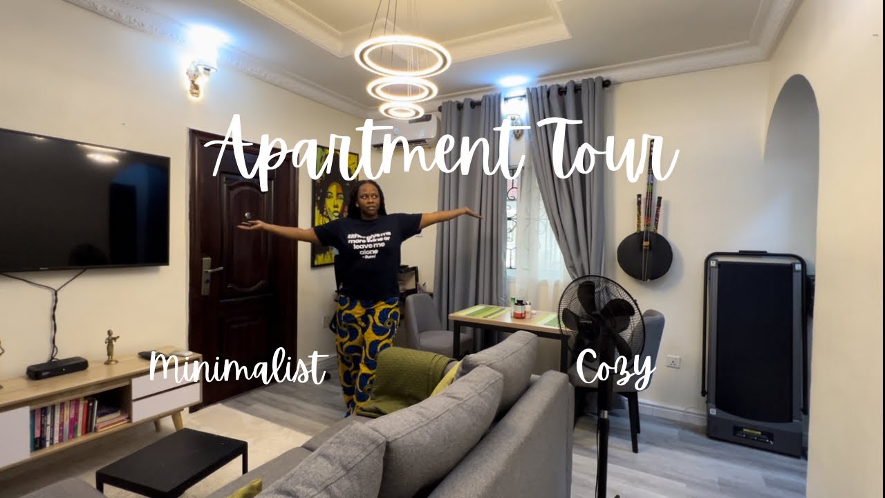 My Lagos Mini Apartment Tour | Cozy & Simple Living in a Small Space