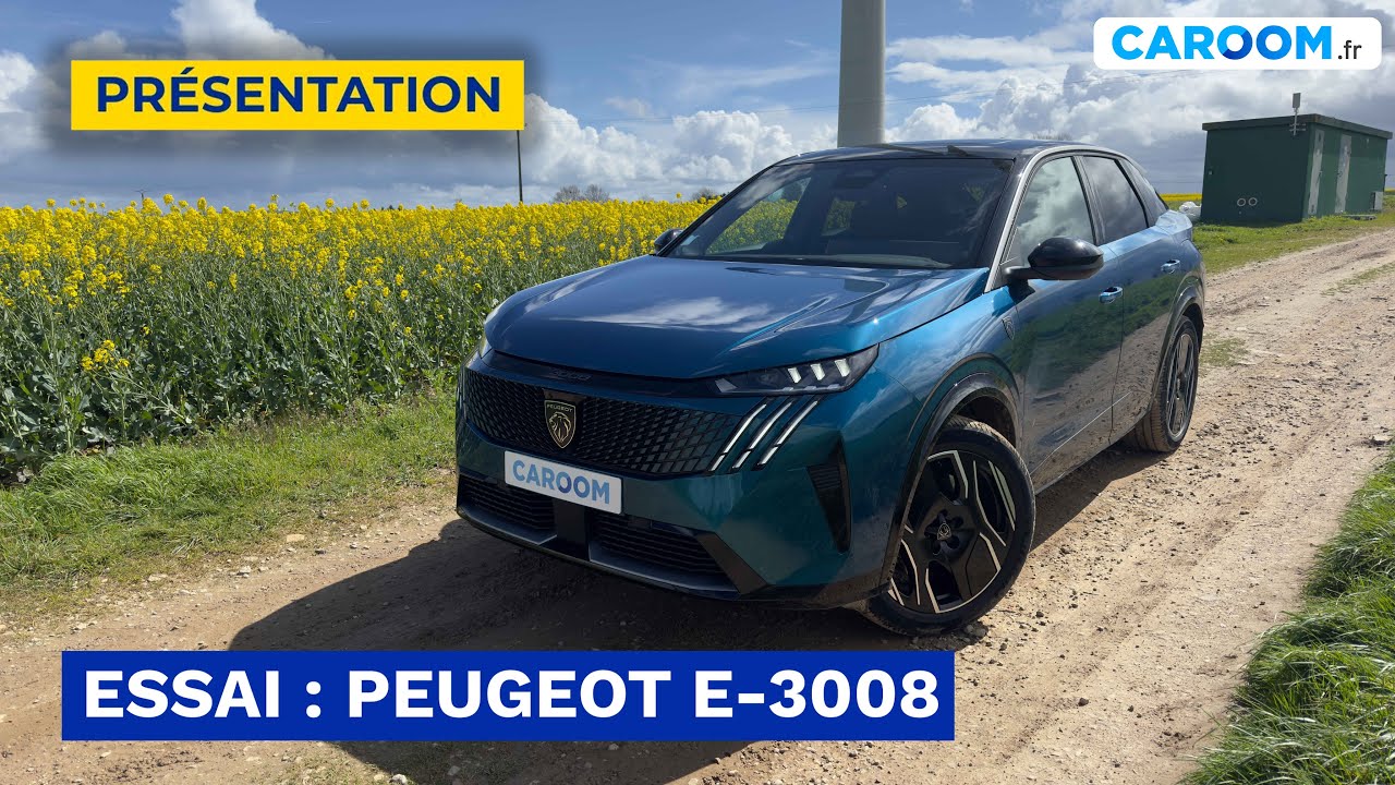 ESSAI NOUVEAU PEUGEOT E-3008 : ON VOUS DIT TOUT SUR LE NOUVEAU SUV BEST-SELLER DE PEUGEOT 🚗
