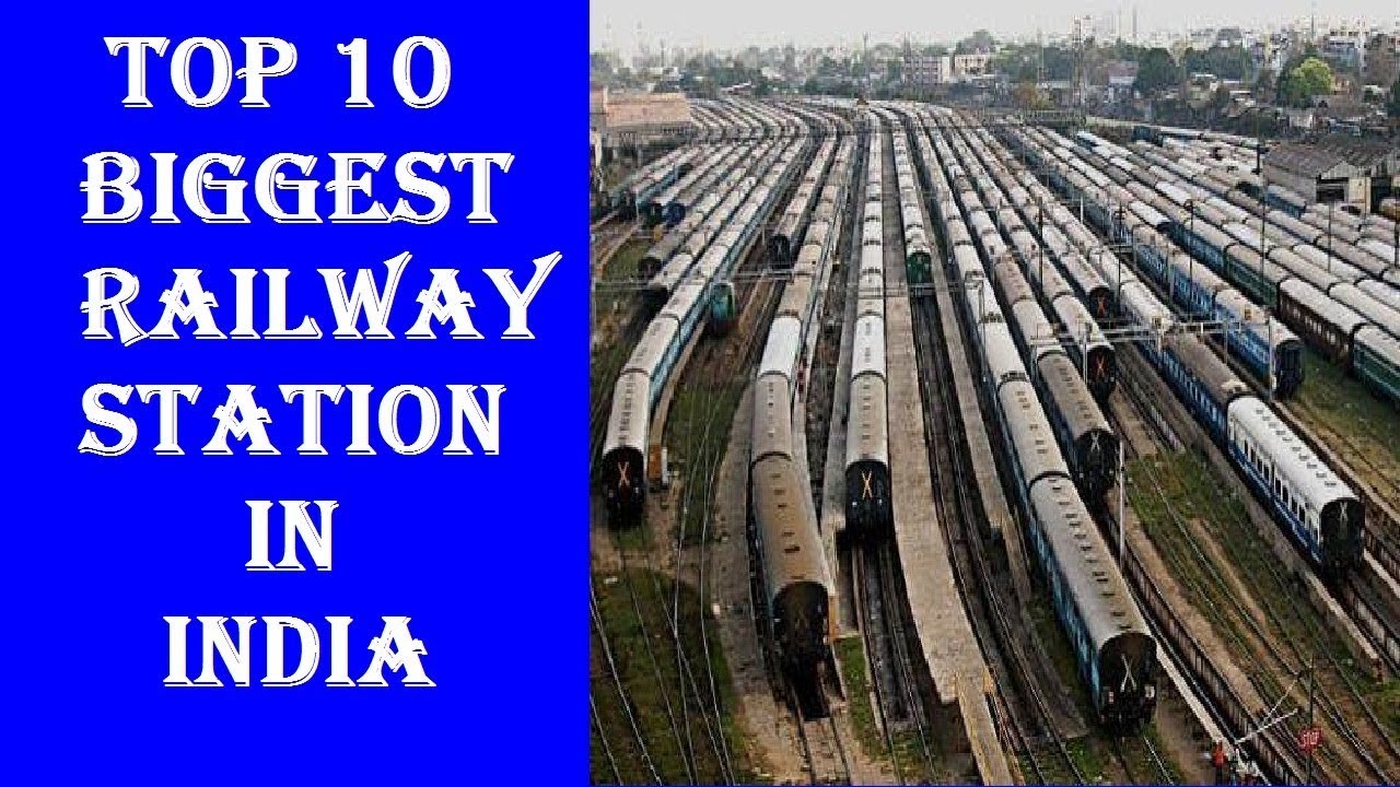 Top 10 Biggest and Busiest Railway Station in India |  Top Videos