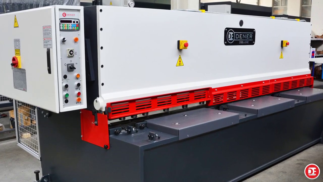 NC / CNC Hydraulic cutting shear - DENER AS and BS series