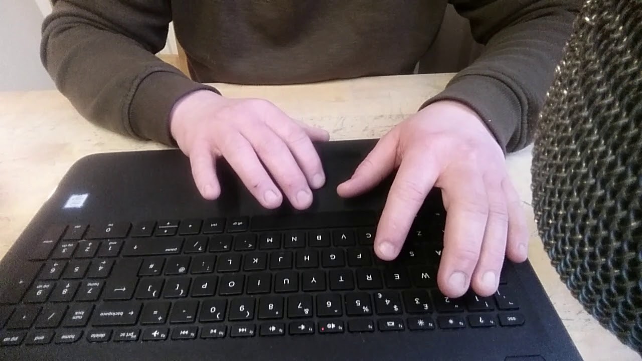 ASMR TYPING SOUNDS- PREPARING A YOUTUBE VIDEO (NO TALKING)