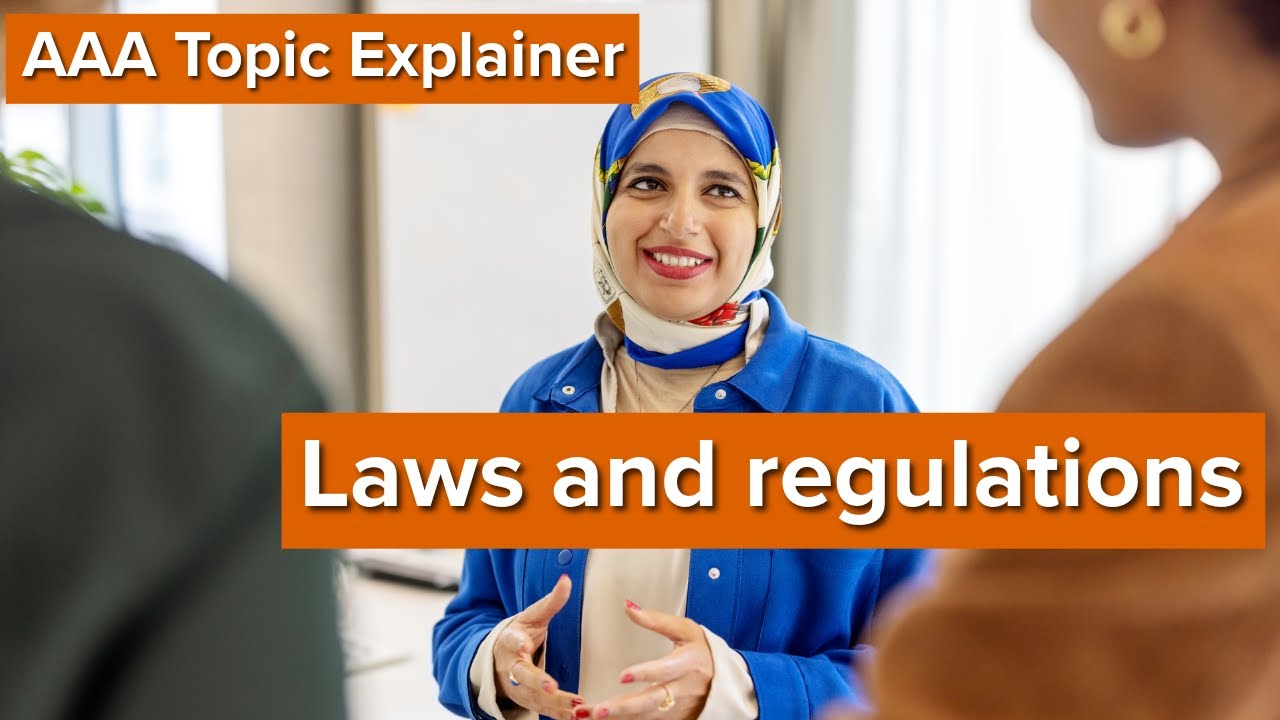 AAA Topic Explainer: Laws & Regulations (concepts & exam technique)