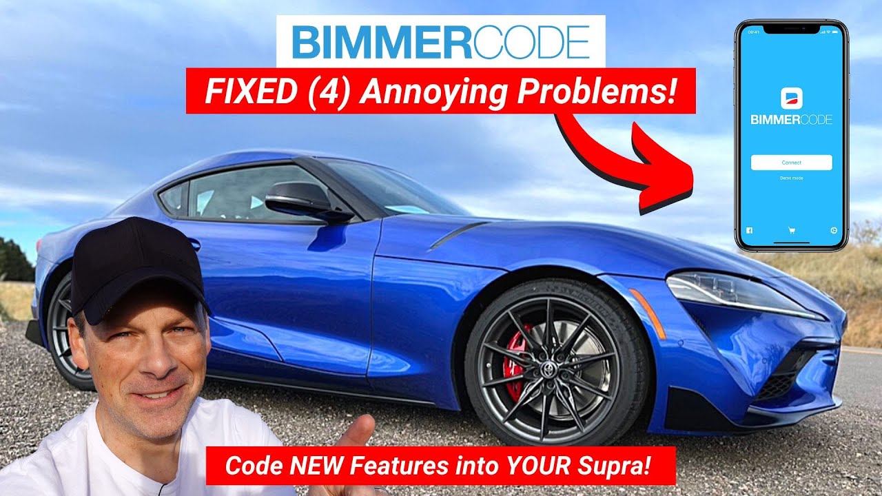 (4) Annoying Problems w/ the (MKV) Toyota GR Supra! [BIMMERCODE Coding]