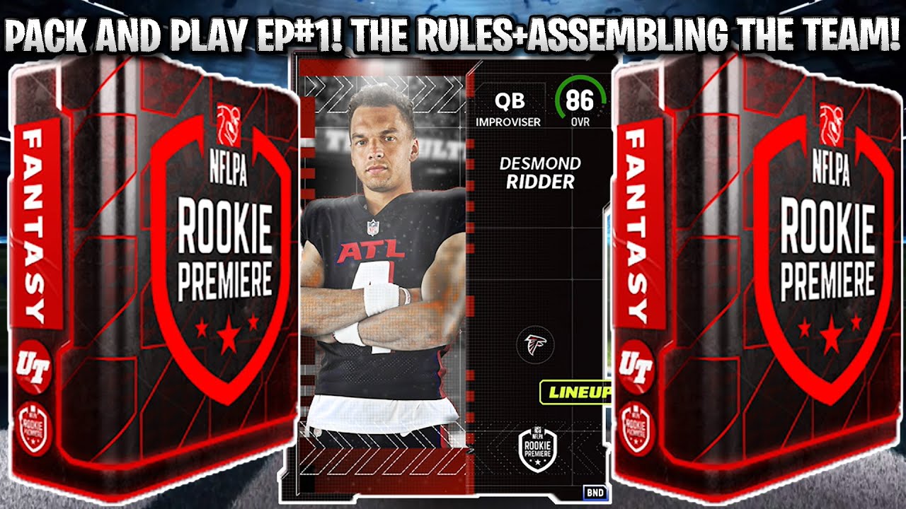 PACK AND PLAY EPISODE 1! THE RULES AND ASSEMBLING THE TEAM! | MADDEN 23 ULTIMATE TEAM