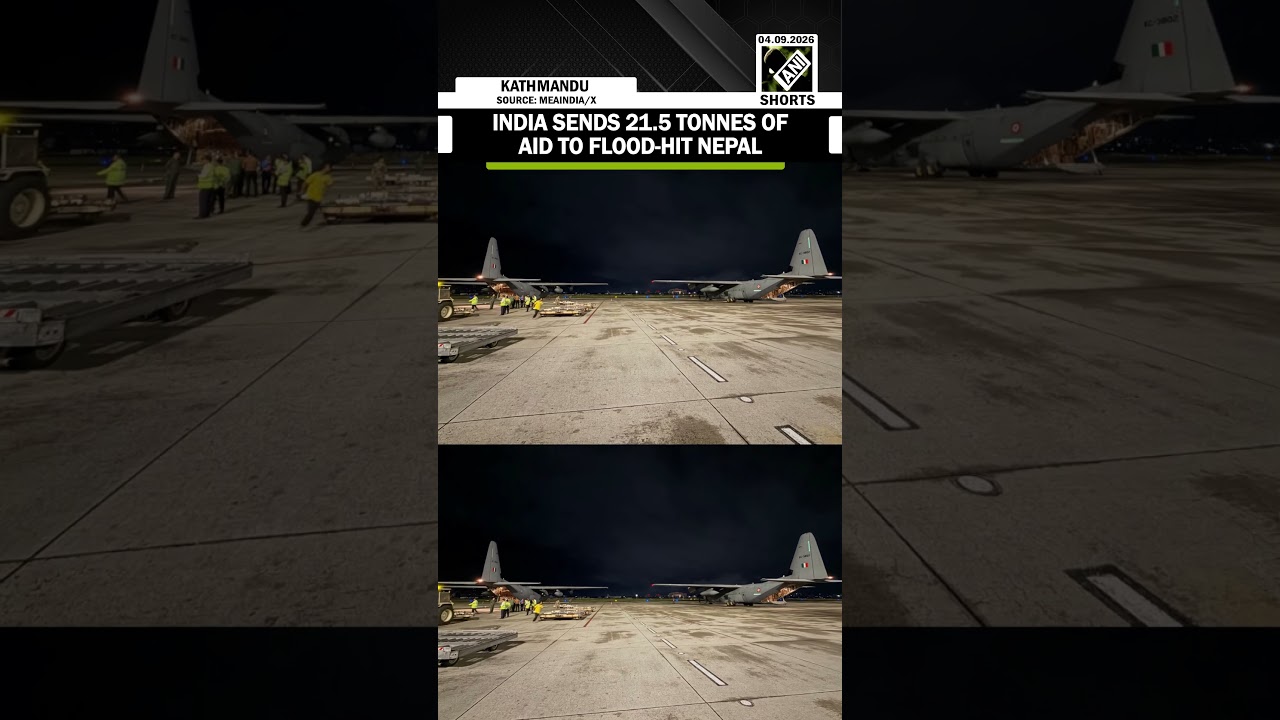 India stands with Nepal: 2 C-130J with 21.5 tonnes of aid lands in Kathmandu | Flash Floods