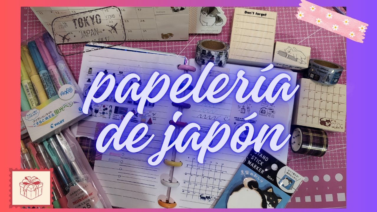 PAPELERÍA DE JAPON * HERMOSO REGALO* #papeleriabonita #stationary
