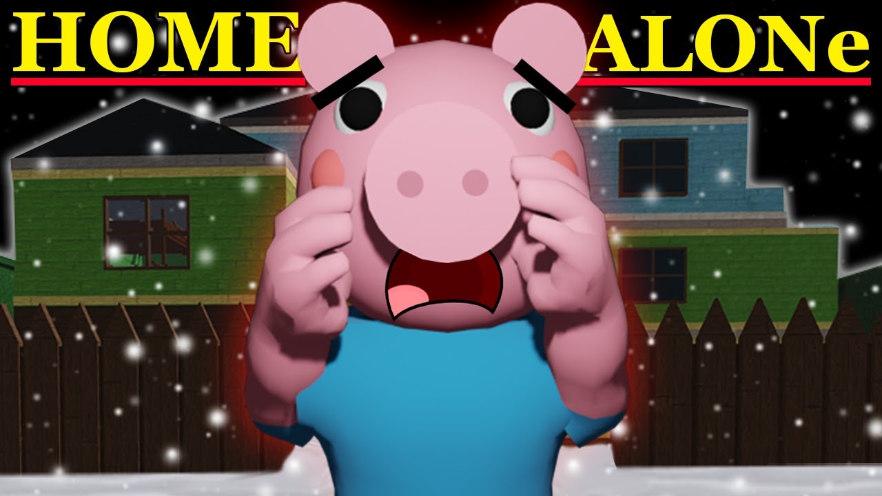 PIGGY - HOME ALONE (Roblox Piggy Christmas MOVIE)