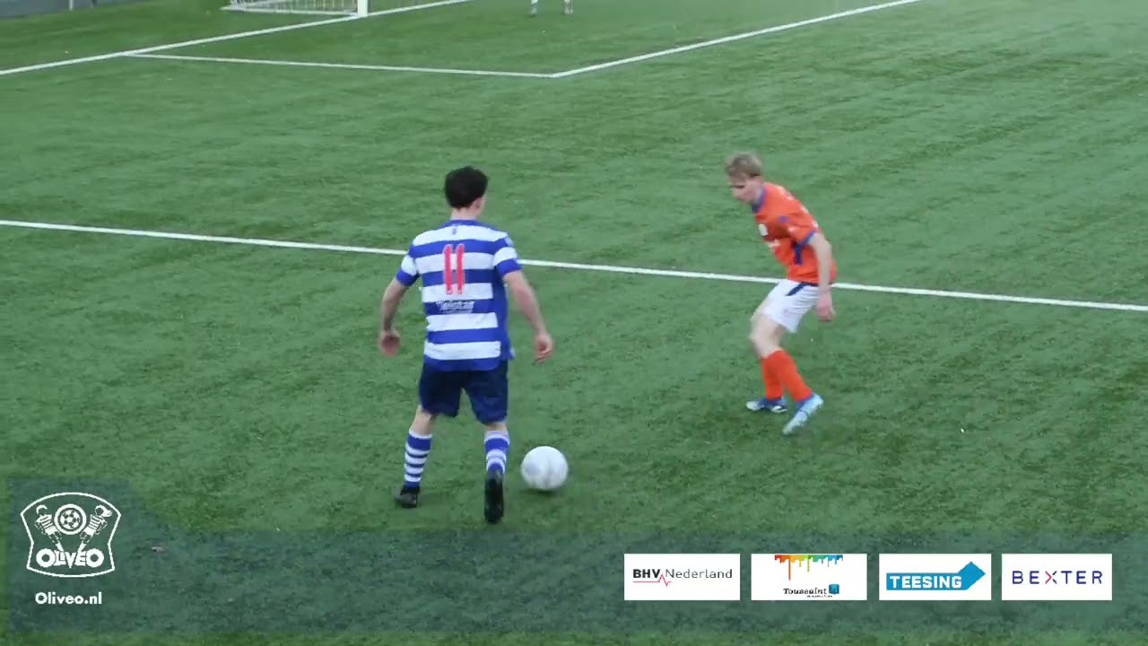Oliveo - Verburch voetbal wedstrijd in Pijnacker