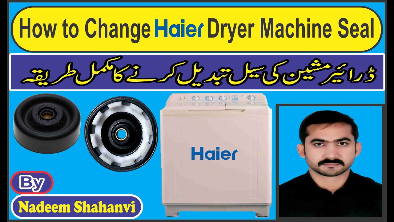 Haier Dryer Machine Boot Seal Replacement compressed/HWM80