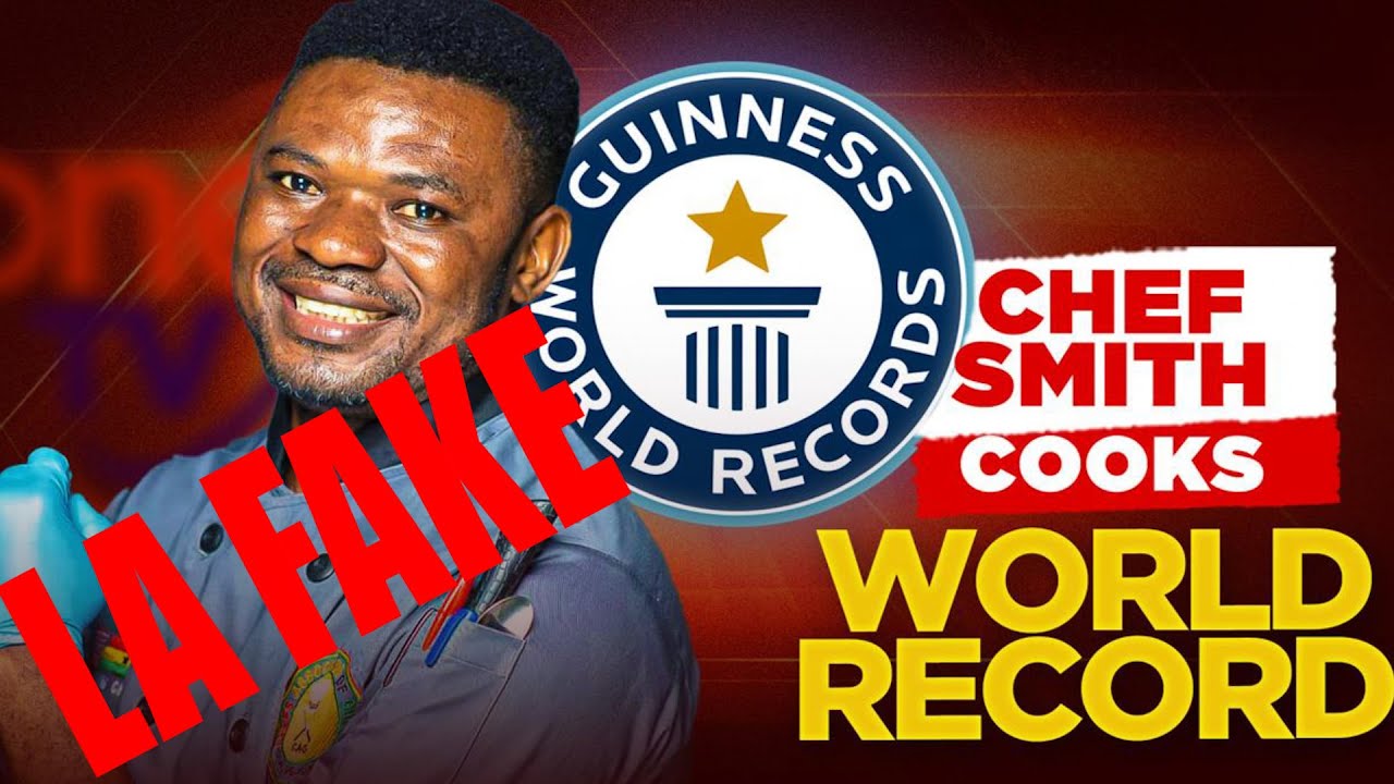 GUINNESS WORLD RECORD SCAMMER CAUGHT IN GHANA- CHEF SMITH