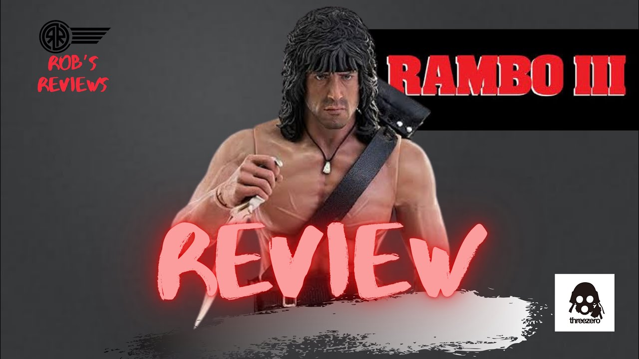 Rambo 3 1/6 scale by Threezero Review
