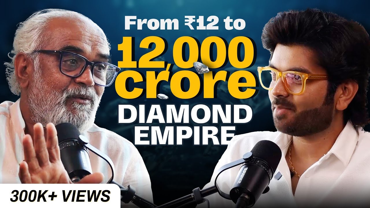 ₹12 to a ₹12,000 Cr Diamond Empire - Padma Shri @DholakiaSavji with Jay Thadeshwar