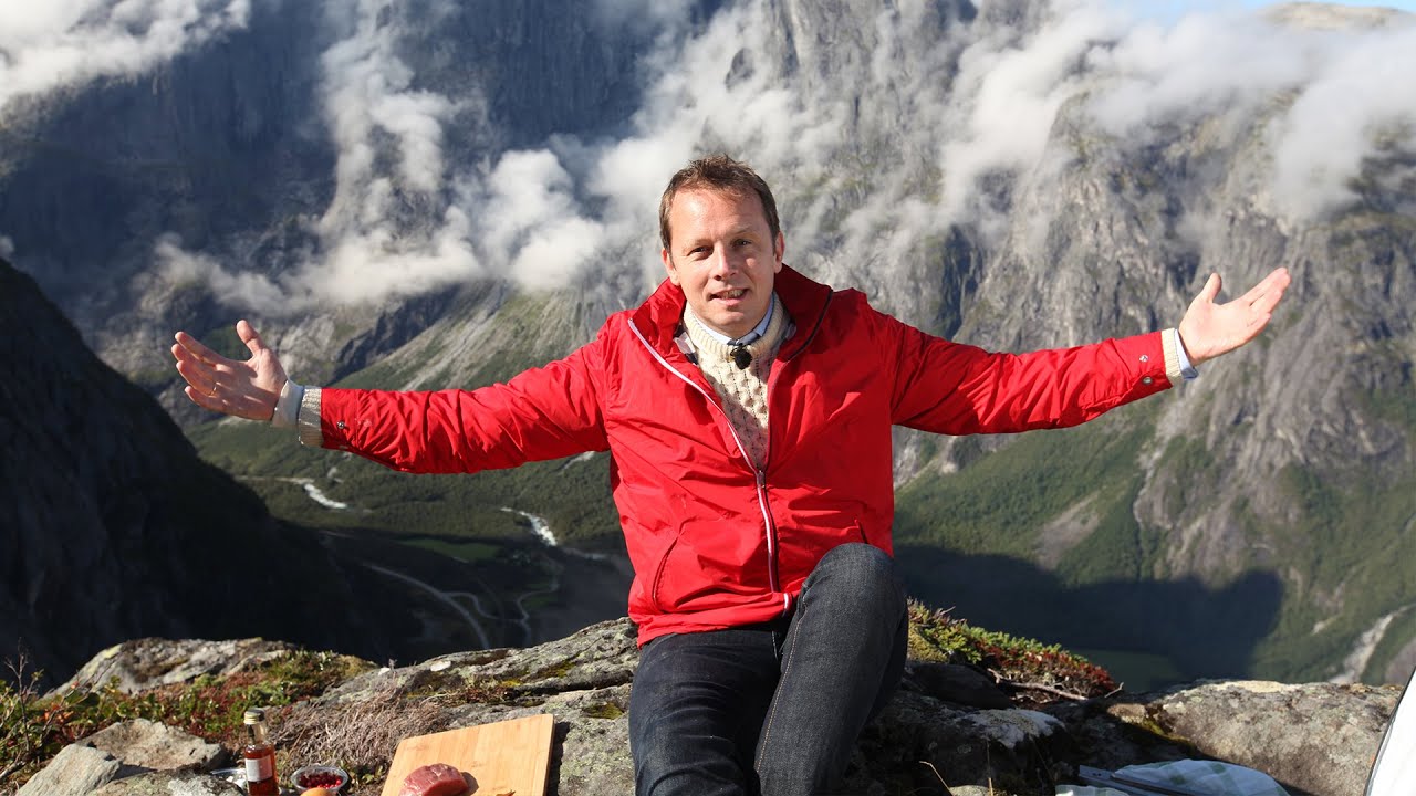 Anne Diamond interviews Norwegian food columnist and TV Chef Andreas Viestad