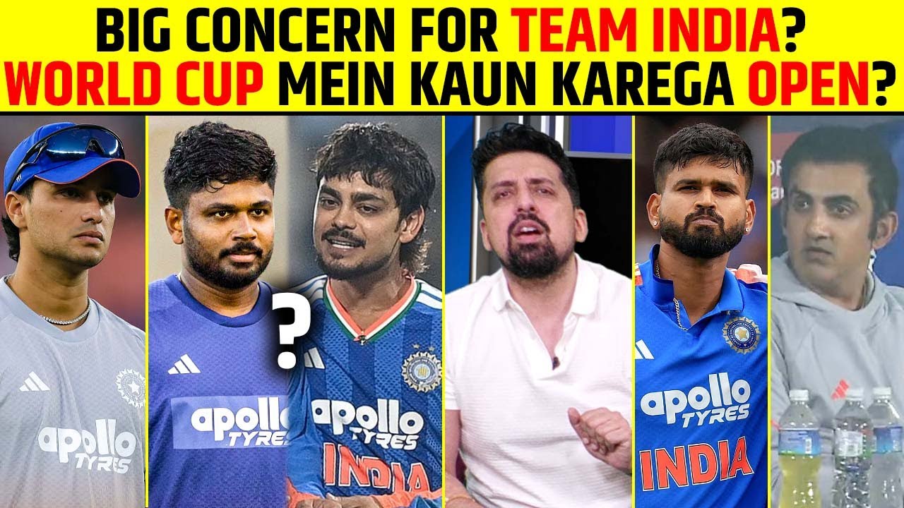 INDIA’S BIGGEST PROBLEM BEFORE T20 WORLD CUP! WHO WILL BE THE OPENERS IN WC?🤔#t20worldcup2026