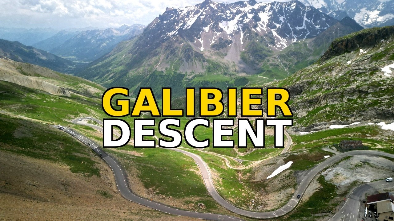 Col du Galibier Descent 🇫🇷 |  Road Bike POV from Galibier to Briançon | French Alps