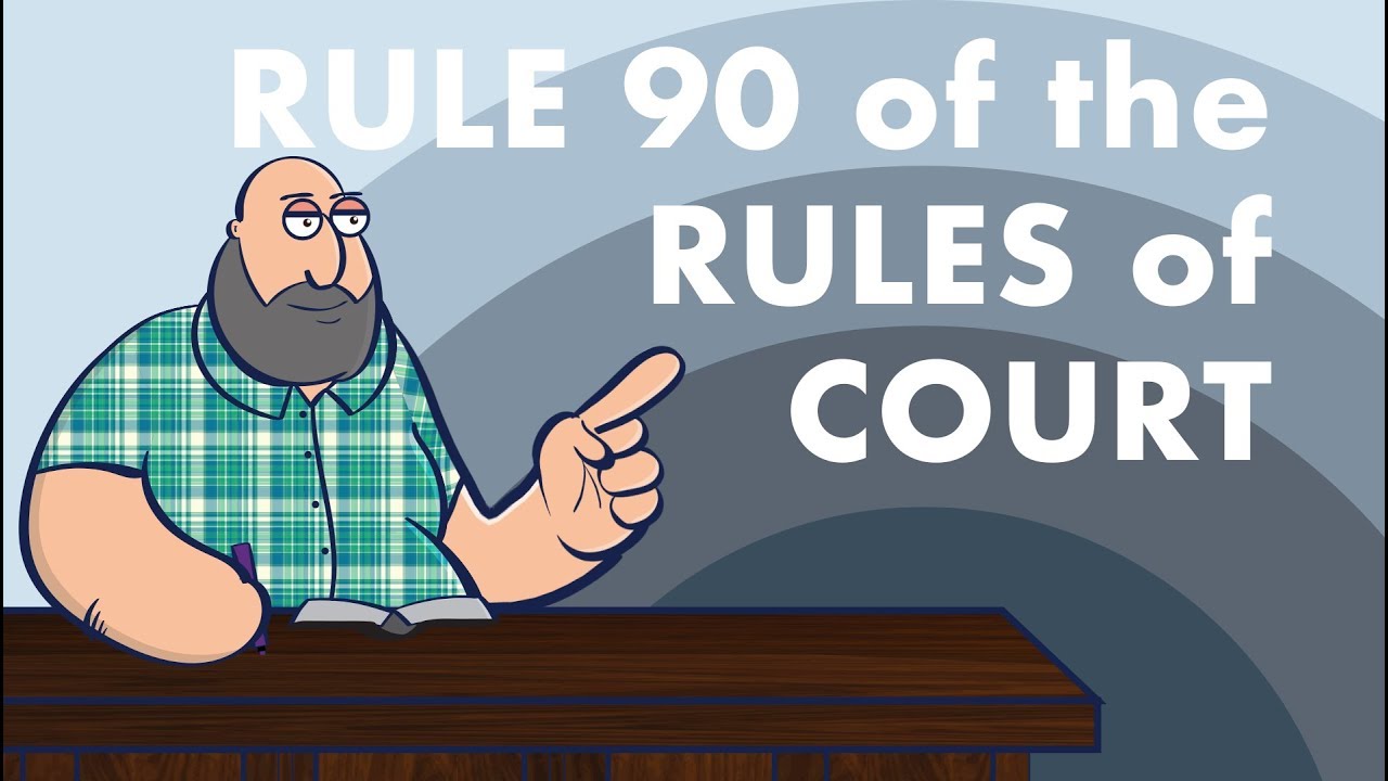 Rule 90 of the Rules of Court [SPECIAL PROCEEDINGS]