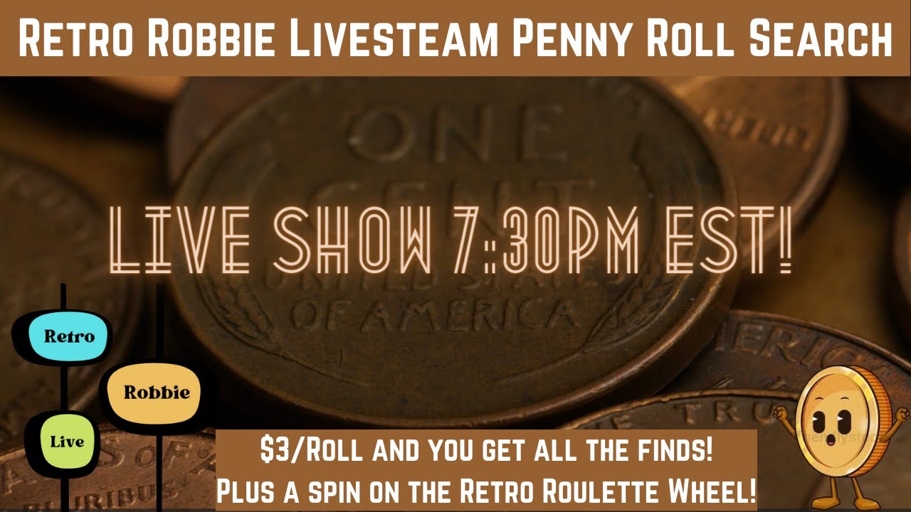 Retro Robbie Live! Penny Box Hunt!