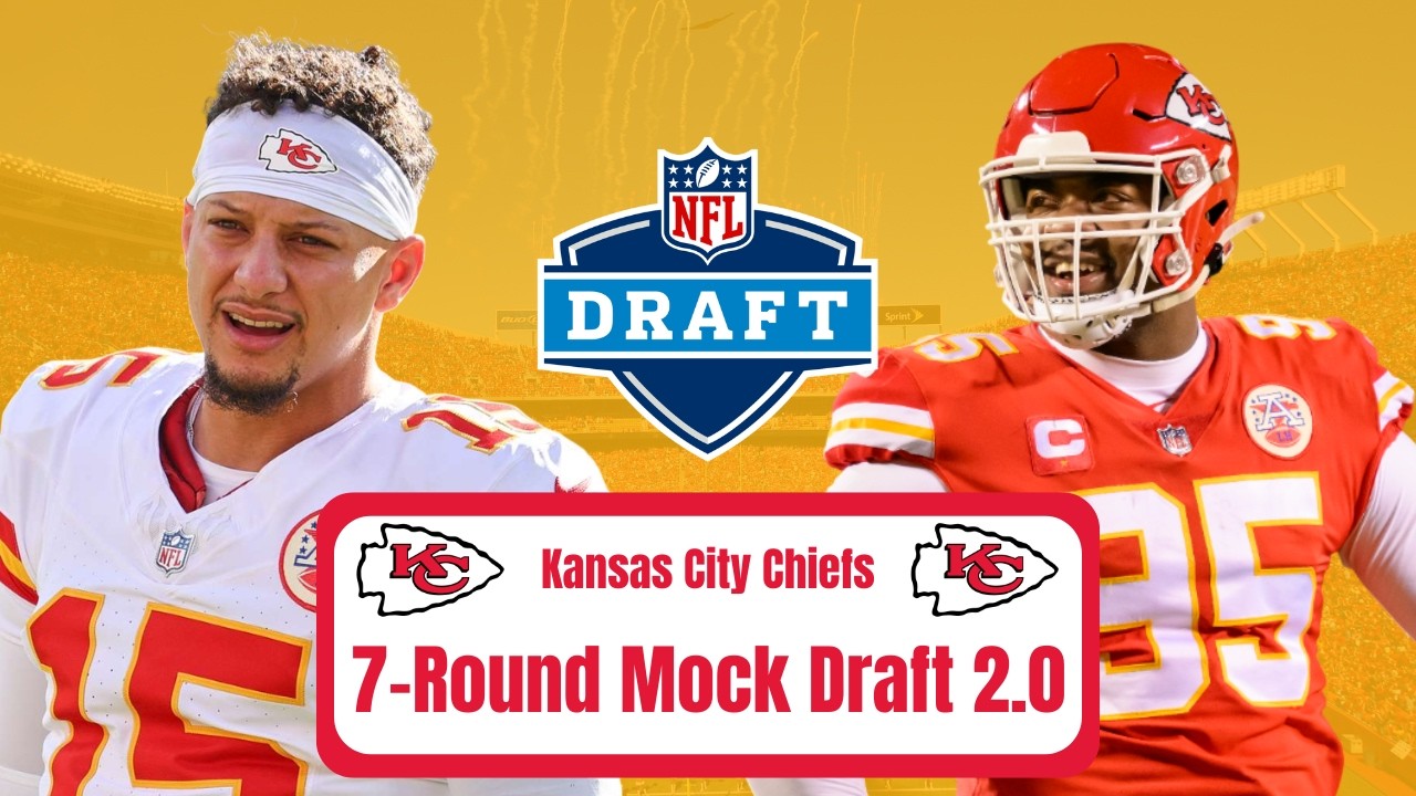 Full 7-Round 2026 Kansas City Chiefs Mock Draft 2.0! | Post Trent McDuffie Trade