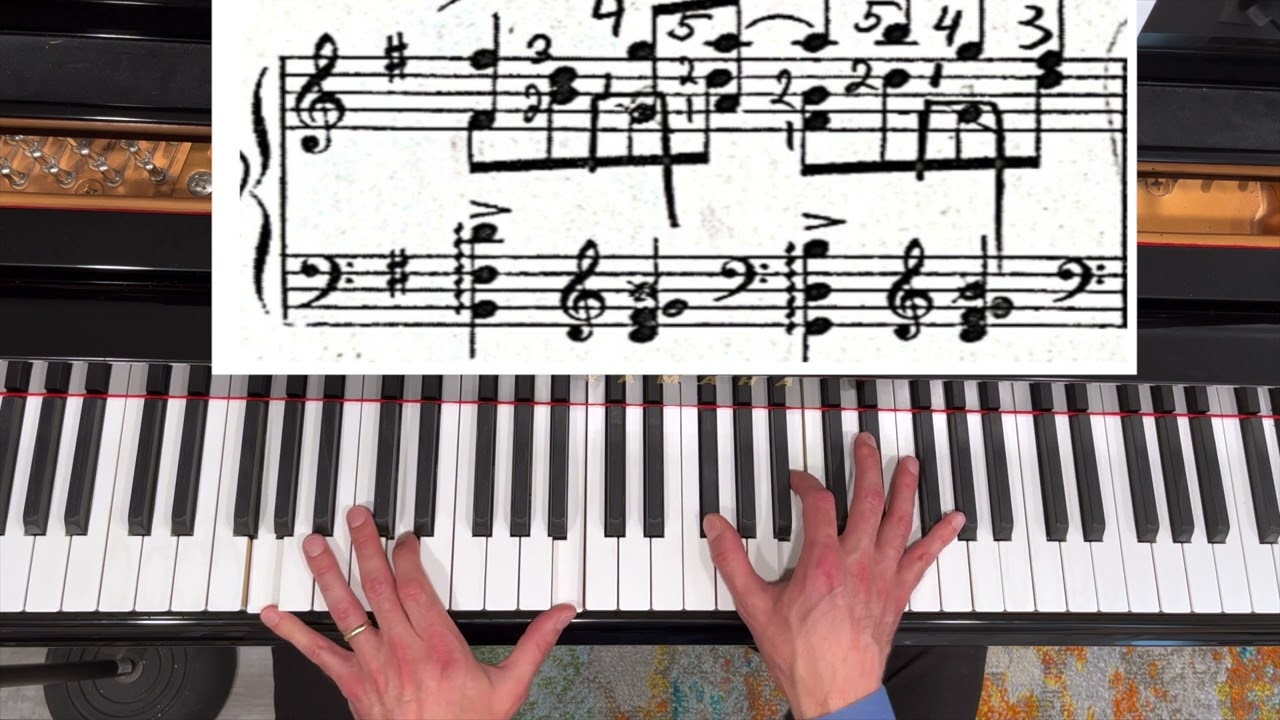 Ravel - Pavane pour une infante d&eacute;funte (Pavane for a Dead Princess) - FINGERINGS and Tips.