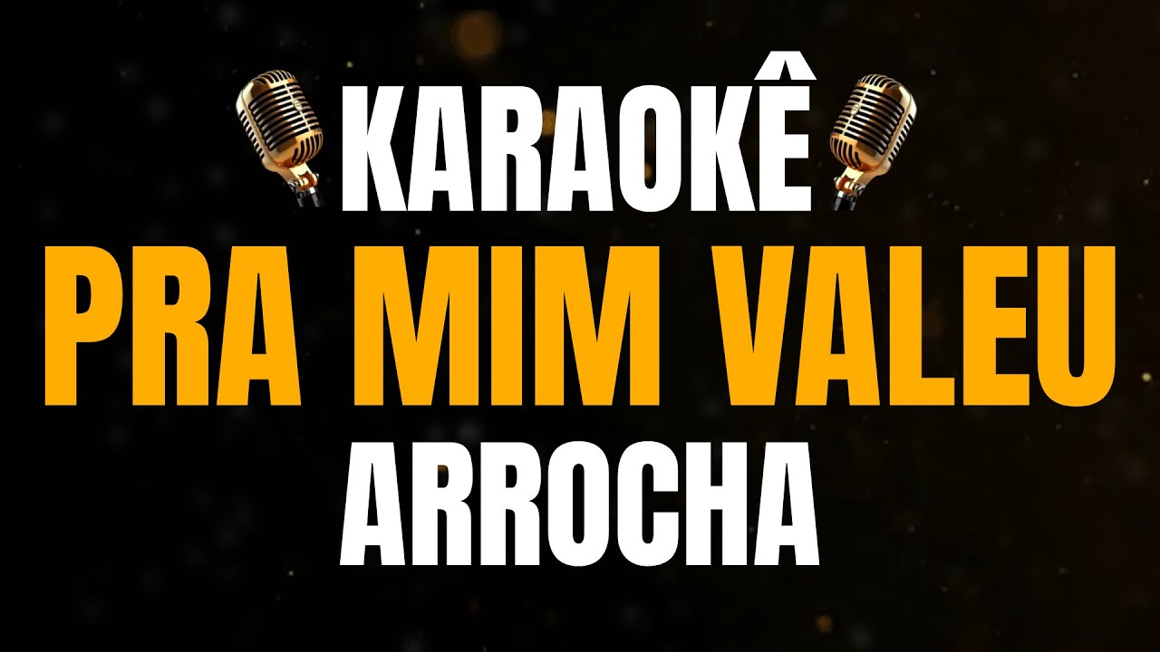 PRA MIM VALEU - KARAOKÊ NATANZINHO LIMA - TOM BAIXO