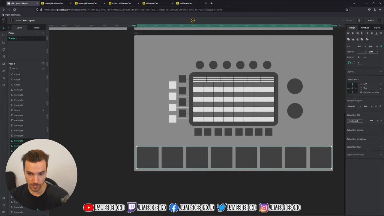 Live Drum Machine - Mechanical Design Stream | #20
