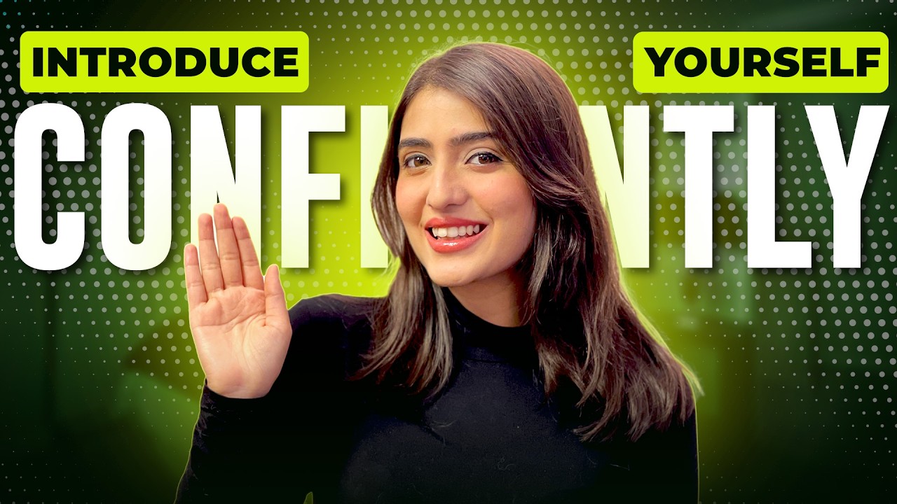 Introduce Yourself In English Like THIS!