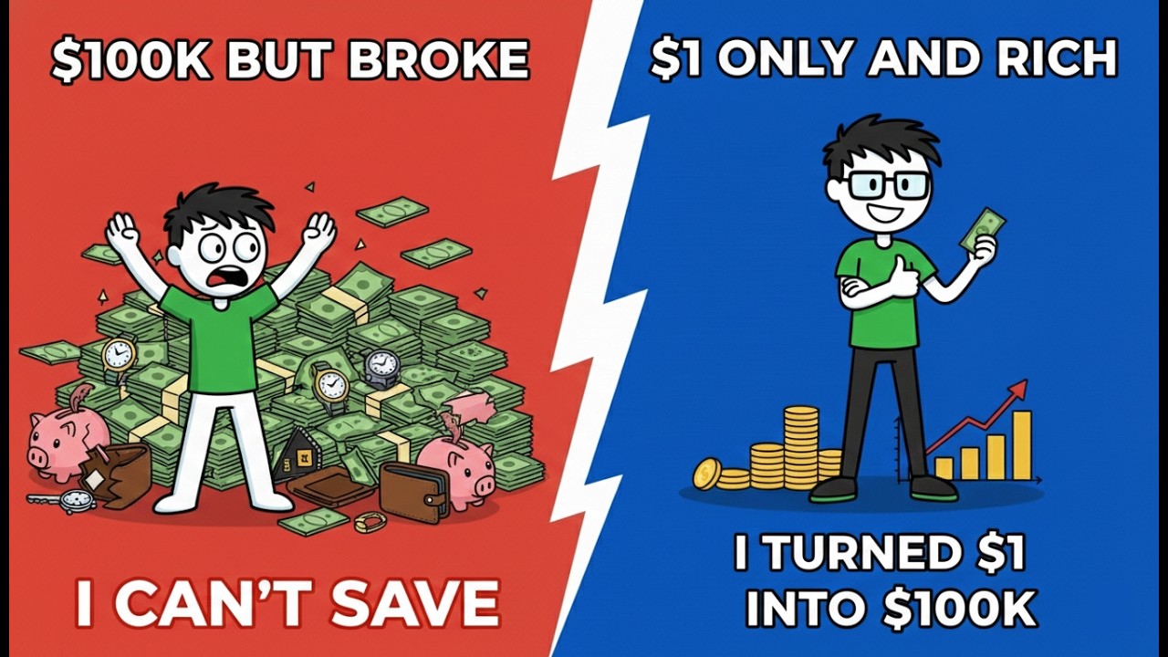 Too Broke to Save? Start With $1 a Day (Becomes $100K+ Over Time)