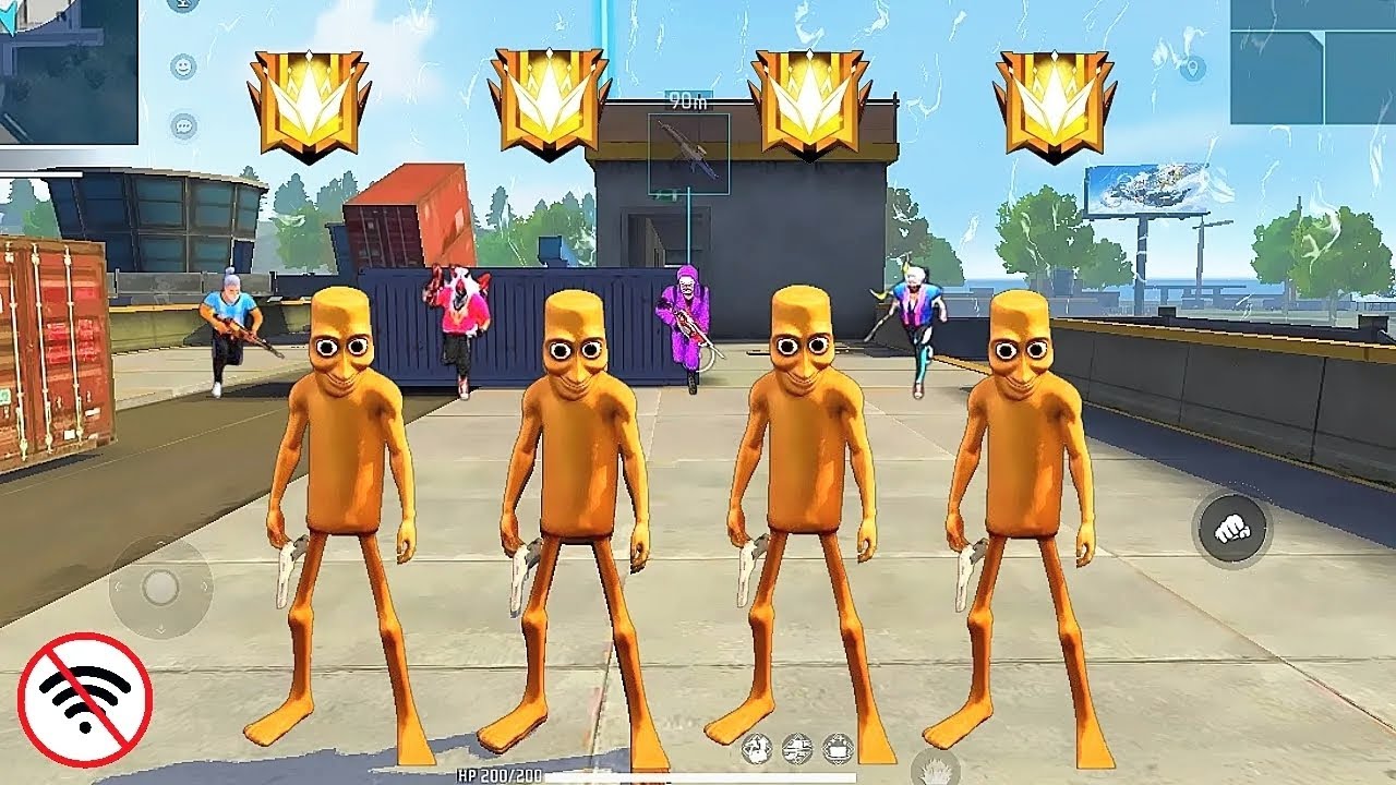 Tung Tung Tung Sahur No Internet Prank 🤣| FREE FIRE FUNNY GAMEPLAY | ZENO FF