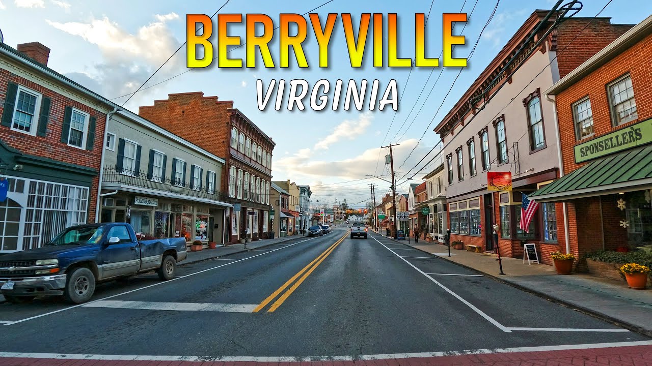 Berryville Virginia Driving Through