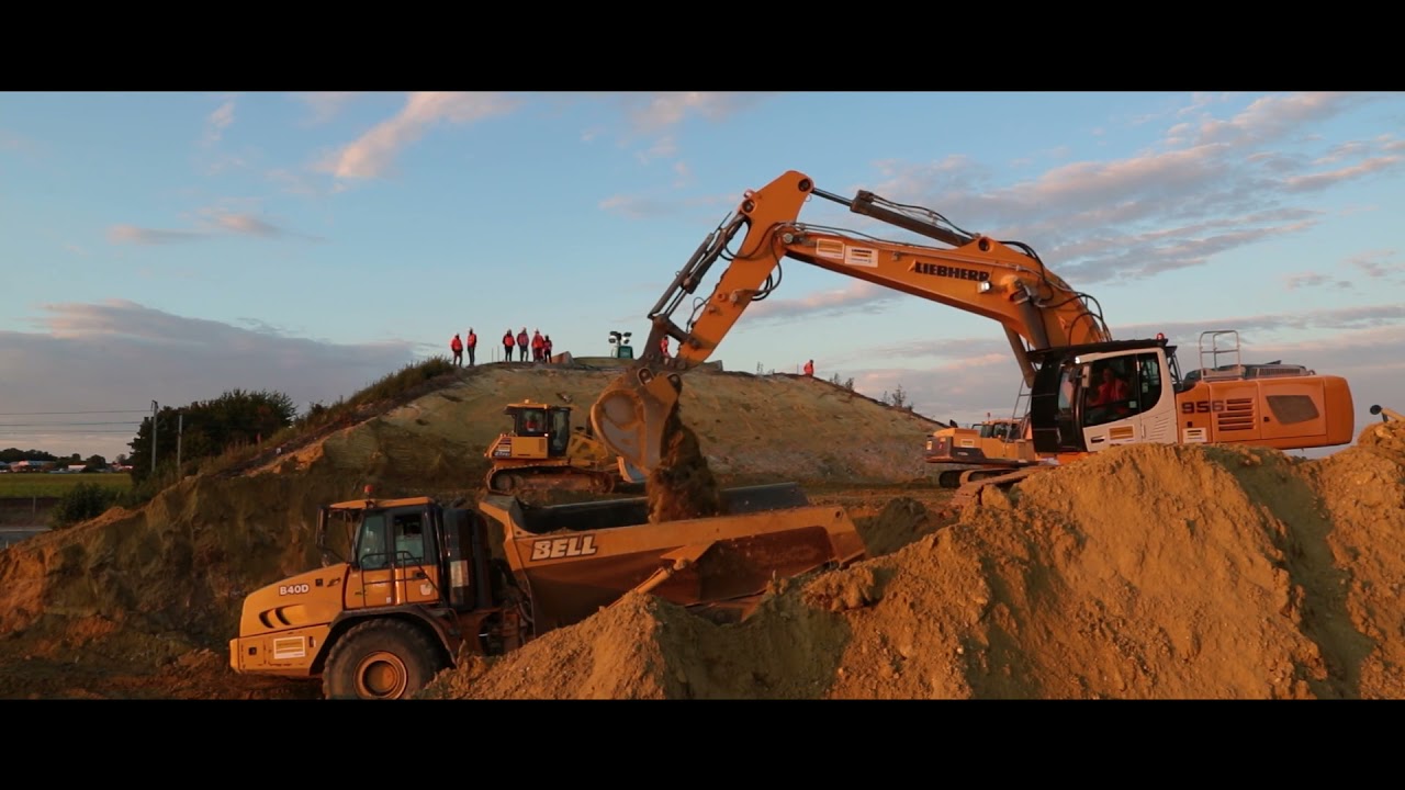 Timelapse de Chantier du CDG express  à Mitry Mory