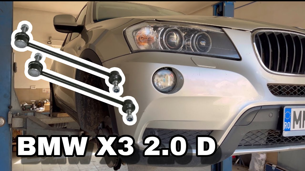 Замена стоек стабилизатора поперечной устойчивости BMW X3 F25